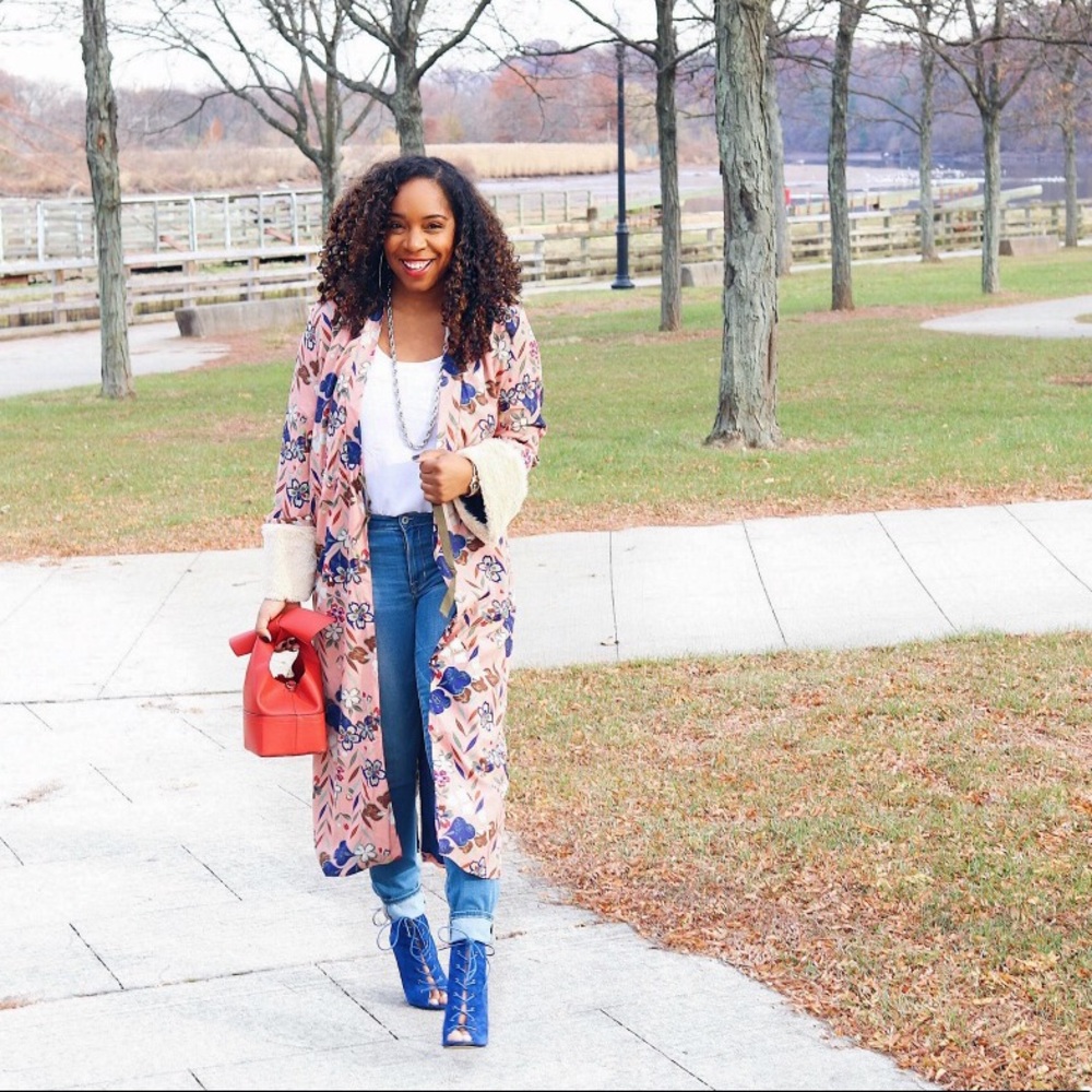 Floral kimono